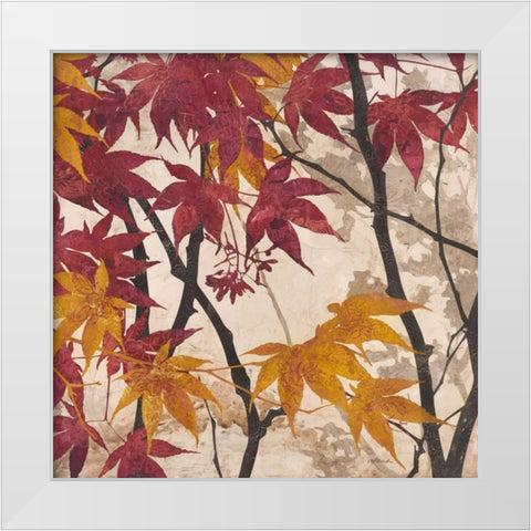 Maple Story 2  White Modern Wood Framed Art Print by Pluch, Melissa