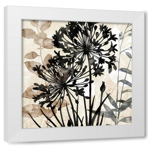 Natural Botanical 2 White Modern Wood Framed Art Print by Pluch, Melissa