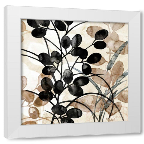 Natural Botanical 4 White Modern Wood Framed Art Print by Pluch, Melissa