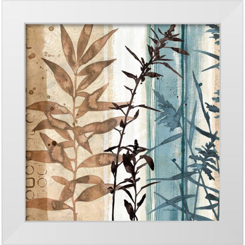 Watermark Branches White Modern Wood Framed Art Print by Pluch, Melissa