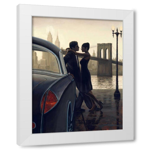 Urban Moments White Modern Wood Framed Art Print by Sullivan, Miles