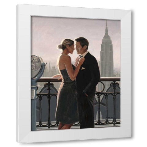 International Rendezvous White Modern Wood Framed Art Print by Sullivan, Myles