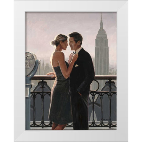 International Rendezvous White Modern Wood Framed Art Print by Sullivan, Myles