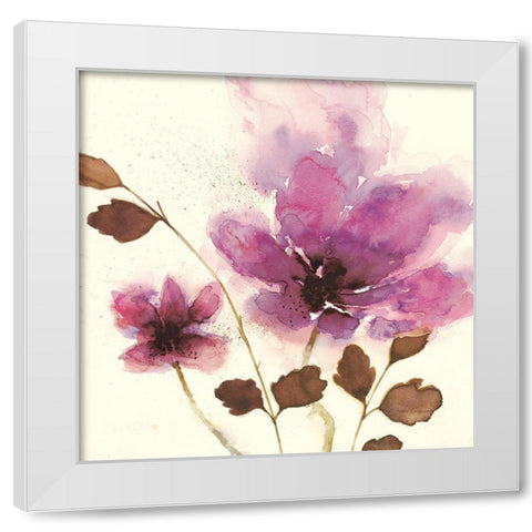 In Bloom 3 White Modern Wood Framed Art Print by Gottschlag, Jurgen