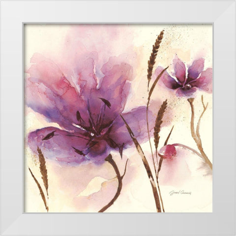 In Bloom 2 White Modern Wood Framed Art Print by Gottschlag, Jurgen