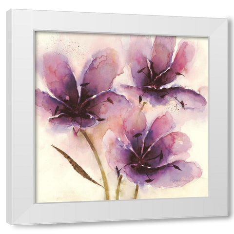 In Bloom 4 White Modern Wood Framed Art Print by Gottschlag, Jurgen