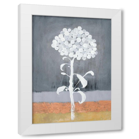 Loft Botanical 1 White Modern Wood Framed Art Print by Ioco, Filippo
