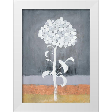 Loft Botanical 1 White Modern Wood Framed Art Print by Ioco, Filippo