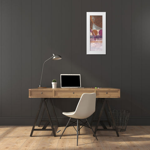 Pompeii 3 White Modern Wood Framed Art Print by Loco, Filippo