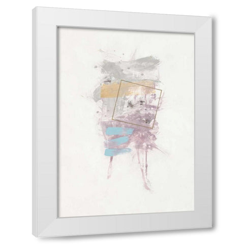 Energy Field 2 White Modern Wood Framed Art Print by Ioco, Filippo
