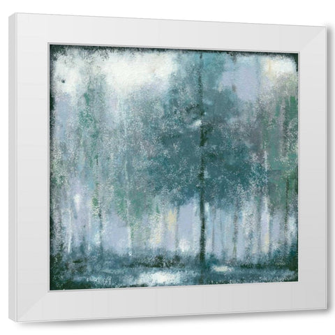 Somber Forest 2 White Modern Wood Framed Art Print by Wyatt, Norman Jr.