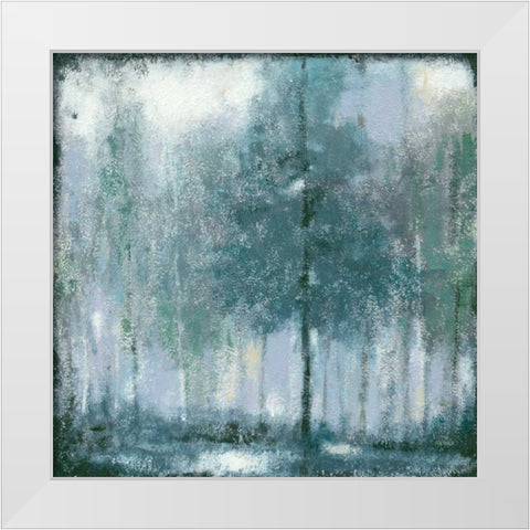 Somber Forest 2 White Modern Wood Framed Art Print by Wyatt, Norman Jr.