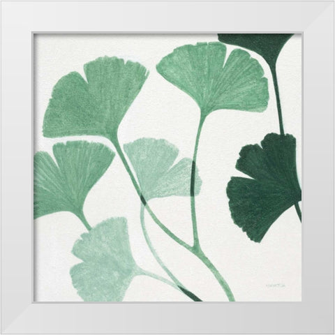 Grove Detail 4 White Modern Wood Framed Art Print by Wyatt, Norman Jr.