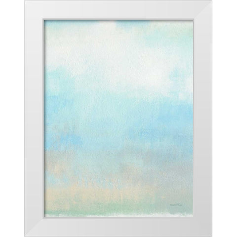 Sky Dreams 1 White Modern Wood Framed Art Print by Wyatt, Norman Jr.