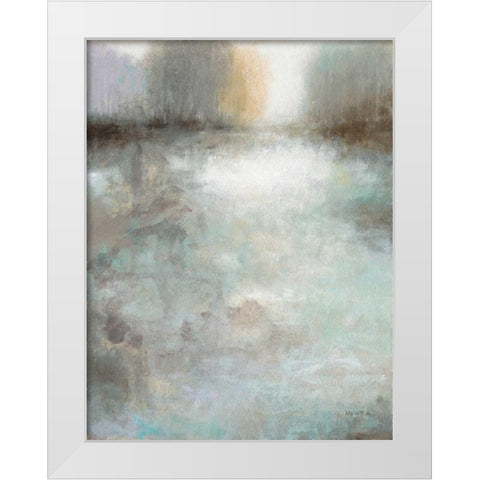Soft Focus Day 1 White Modern Wood Framed Art Print by Wyatt, Norman Jr.