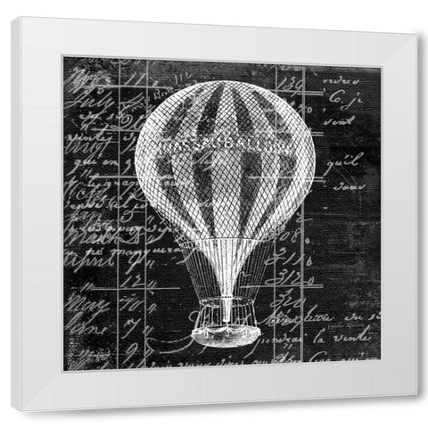 Up And Away 1 White Modern Wood Framed Art Print by Robertson, Walter