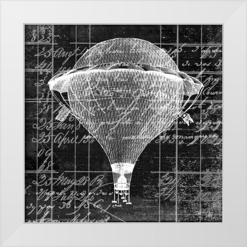 Up And Away 2 White Modern Wood Framed Art Print by Robertson, Walter