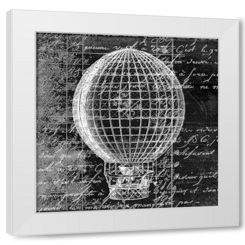 Up And Away 3 White Modern Wood Framed Art Print by Robertson, Walter