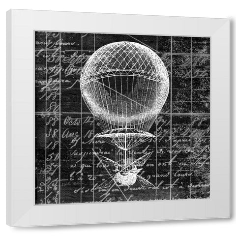 Up And Away 4 White Modern Wood Framed Art Print by Robertson, Walter