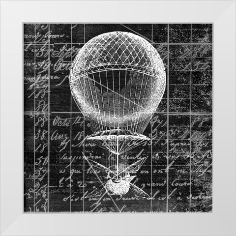 Up And Away 4 White Modern Wood Framed Art Print by Robertson, Walter