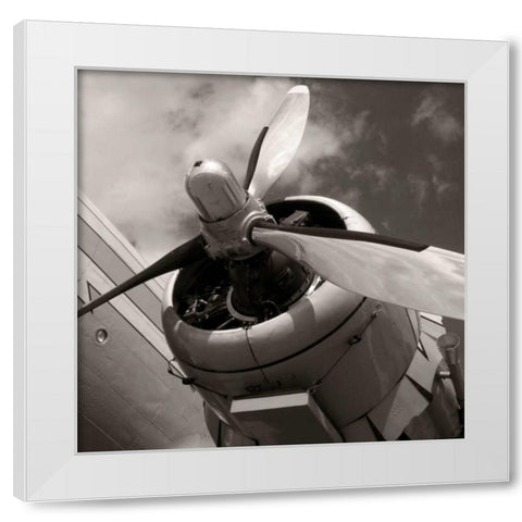 Towards the Sky White Modern Wood Framed Art Print by McCarthy, Matt