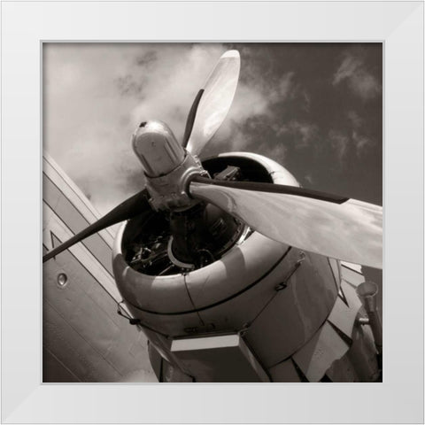 Towards the Sky White Modern Wood Framed Art Print by McCarthy, Matt