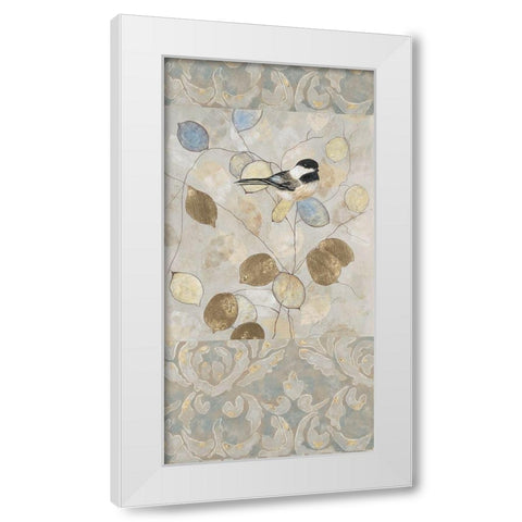 Gentle Nature White Modern Wood Framed Art Print by Sarah, Colleen