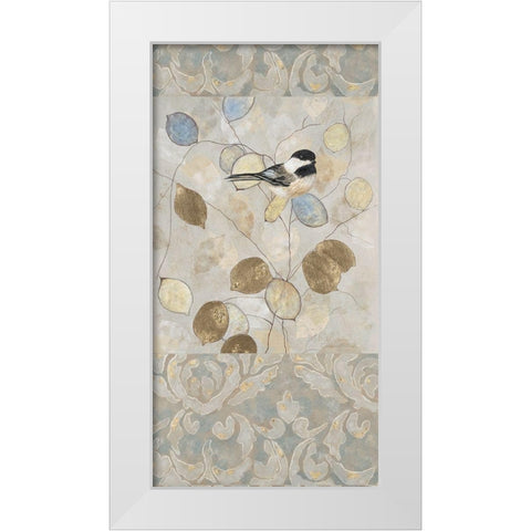 Gentle Nature White Modern Wood Framed Art Print by Sarah, Colleen
