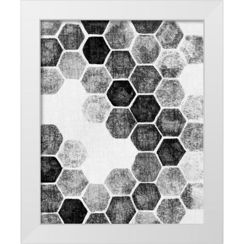 Natural Architecture 1  White Modern Wood Framed Art Print by Lentz, Edith