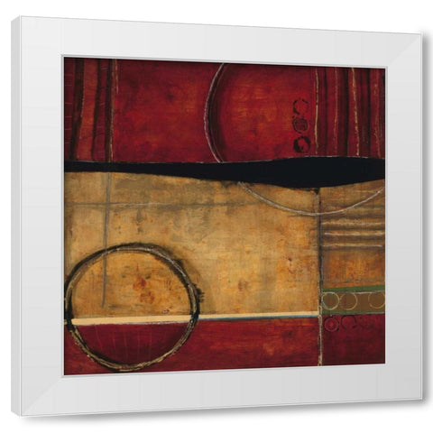 Corridor 1 White Modern Wood Framed Art Print by Dascher, Dennis