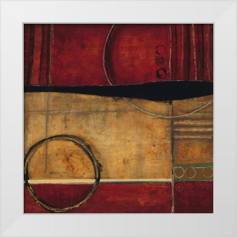 Corridor 1 White Modern Wood Framed Art Print by Dascher, Dennis