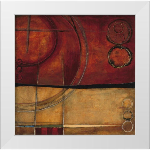 Corridor 2 White Modern Wood Framed Art Print by Dascher, Dennis