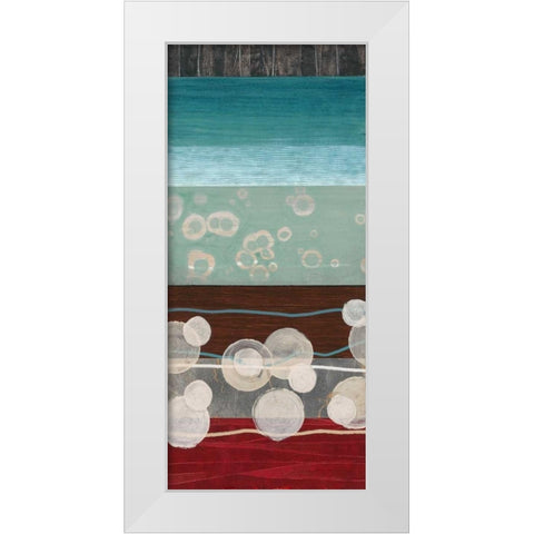 Light Flare 1 White Modern Wood Framed Art Print by Dascher, Dennis