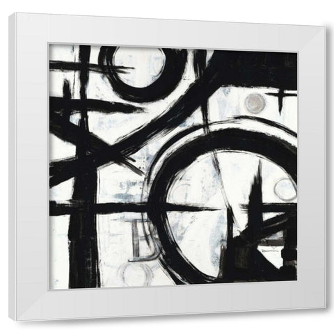 Choices 2 White Modern Wood Framed Art Print by Dascher, Dennis