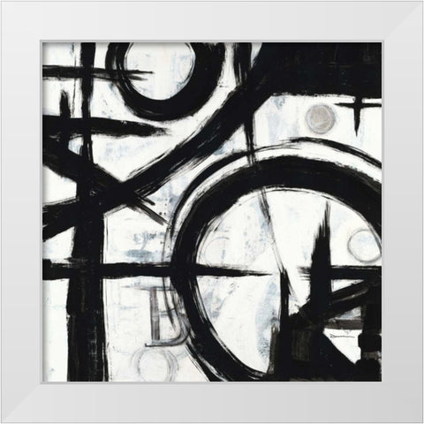 Choices 2 White Modern Wood Framed Art Print by Dascher, Dennis