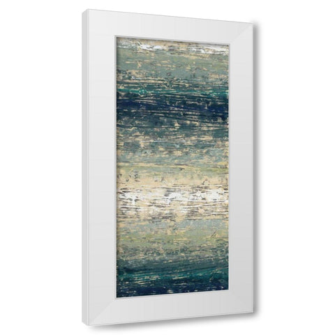 Mountain Breeze White Modern Wood Framed Art Print by Dascher, Dennis