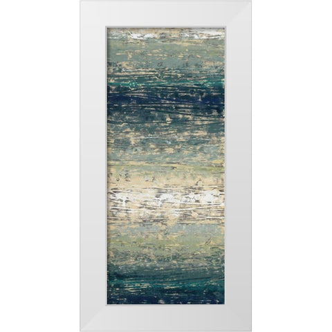 Mountain Breeze White Modern Wood Framed Art Print by Dascher, Dennis
