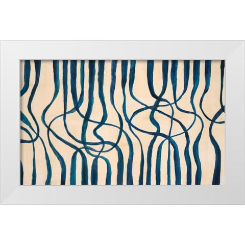 Dream Weaver  White Modern Wood Framed Art Print by Dascher, Dennis