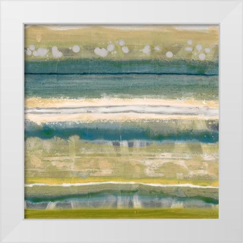 Woodlands 1 White Modern Wood Framed Art Print by Dascher, Dennis