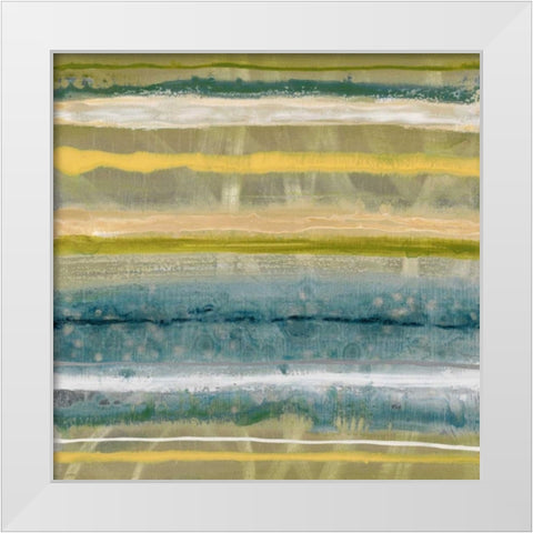 Woodlands 2 White Modern Wood Framed Art Print by Dascher, Dennis