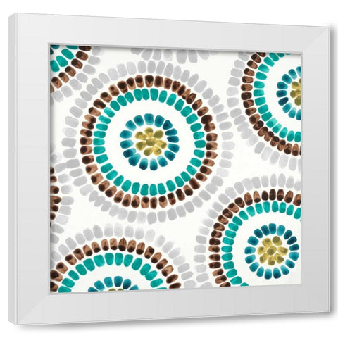 Watery Mark 2 White Modern Wood Framed Art Print by Dascher, Dennis