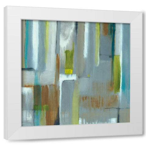 Crossroads 2 White Modern Wood Framed Art Print by Dascher, Dennis