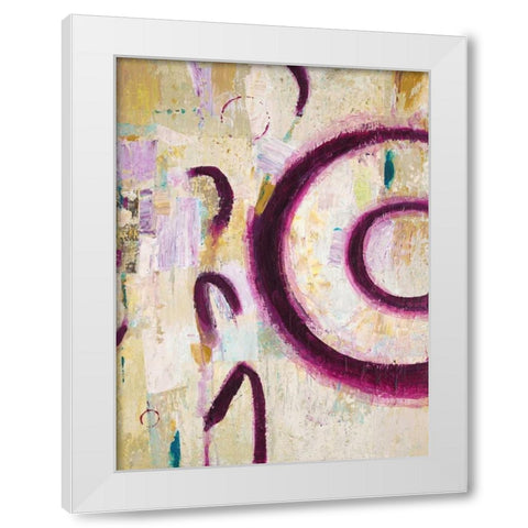 Dialed In White Modern Wood Framed Art Print by Mills, Chris
