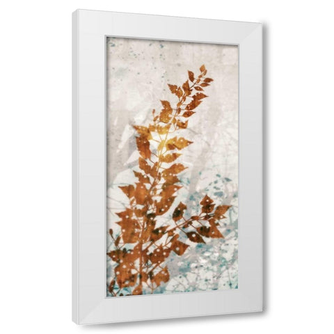 Whistling 1 White Modern Wood Framed Art Print by Roko, Ken