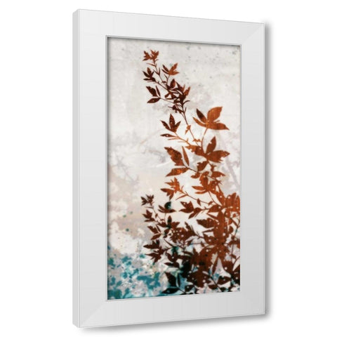 Whistling 2 White Modern Wood Framed Art Print by Roko, Ken