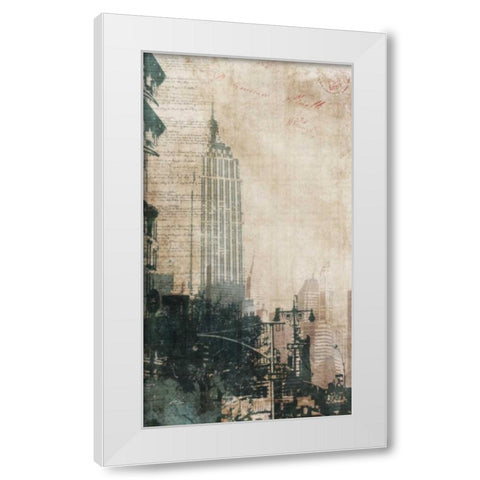 NYC Cool 1 White Modern Wood Framed Art Print by Roko, Ken