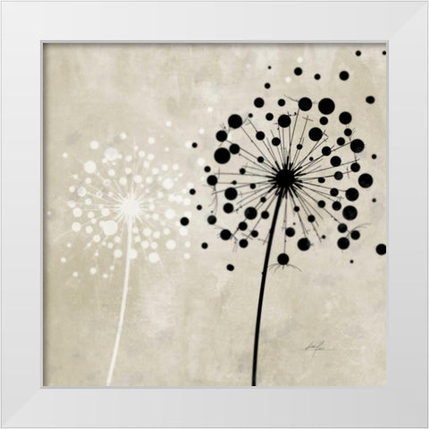 Fly High 1 White Modern Wood Framed Art Print by Roko, Ken
