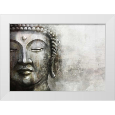 Peaceful Mind 1 White Modern Wood Framed Art Print by Roko, Ken
