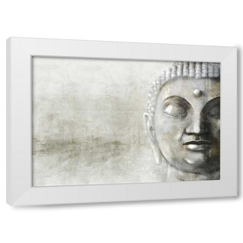Peaceful Mind 2 White Modern Wood Framed Art Print by Roko, Ken