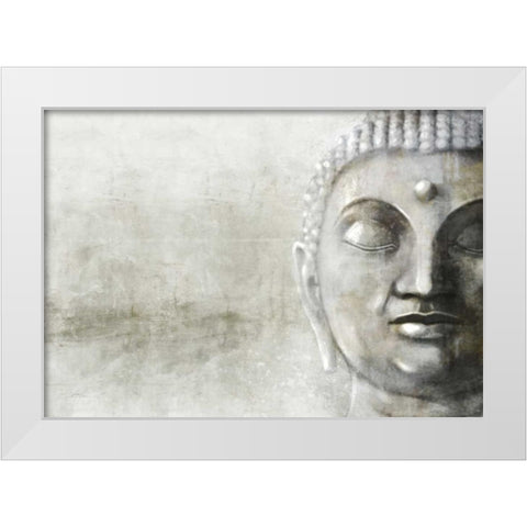 Peaceful Mind 2 White Modern Wood Framed Art Print by Roko, Ken
